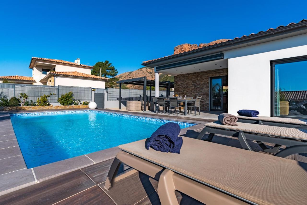 Afa Proche Ajaccio, Magnifique Villa Avec Piscine Privee 8 Personnes מראה חיצוני תמונה